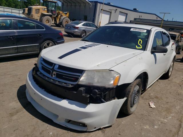 Photo 2 from auction – 2013 DODGE AVENGER SE with VIN 1C3CDZAB3DN566382
