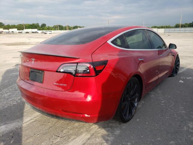 Photo 4 from auction – 2020 TESLA MODEL 3 with VIN 5YJ3E1ECXLF641783
