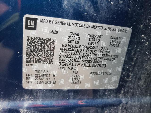 Photo 10 from auction – 2020 GMC TERRAIN SL with VIN 3GKALTEVXLL297923