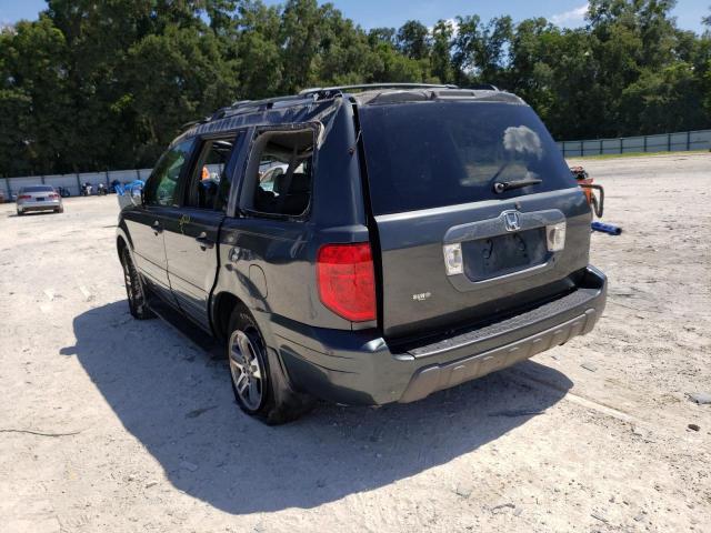 Photo 3 from auction – 2005 HONDA PILOT EXL with VIN 2HKYF187X5H519785