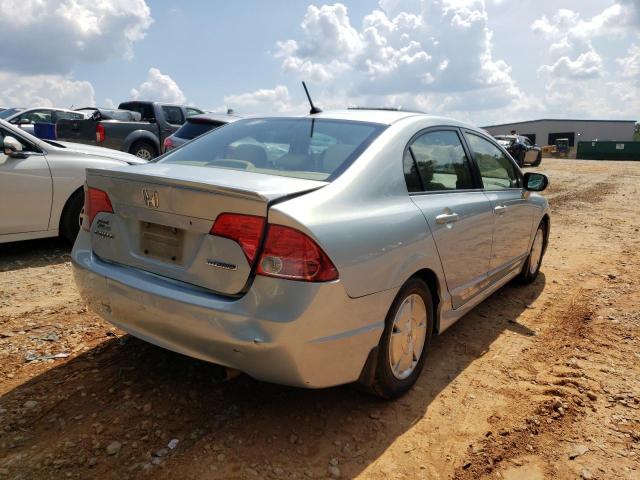 Photo 4 from auction – 2007 HONDA CIVIC HYBR with VIN JHMFA36297S024683