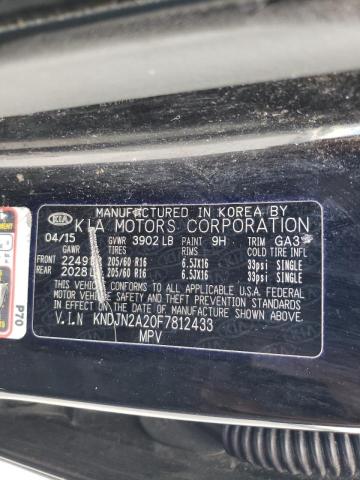 Photo 10 from auction – 2015 KIA SOUL with VIN KNDJN2A20F7812433