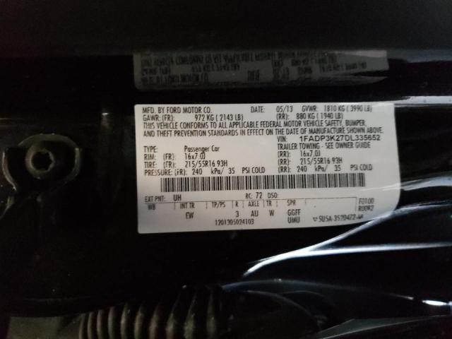 Фото 10 с аукциона – 2013 FORD FOCUS SE с VIN 1FADP3K27DL335652