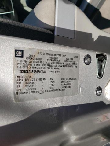Photo 10 from auction – 2008 CHEVROLET EQUINOX LT with VIN 2CNDL53F486309281