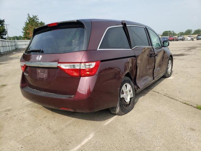 Photo 4 from auction – 2011 HONDA ODYSSEY LX with VIN 5FNRL5H25BB007595