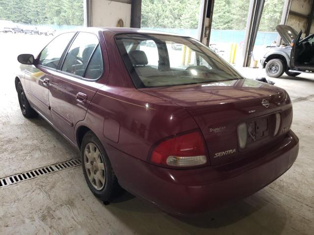 Photo 3 from auction – 2001 NISSAN SENTRA XE with VIN 3N1CB51D01L444735