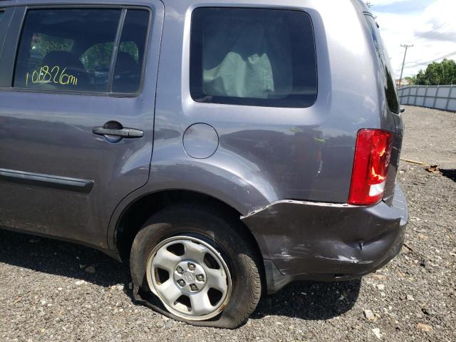 Photo 9 from auction – 2015 HONDA PILOT LX with VIN 5FNYF4H27FB025888