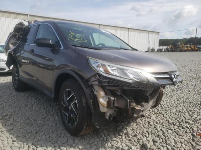 HONDA CR-V SE 2016 with VIN 2HKRM4H49GH682741 - Photo from auction