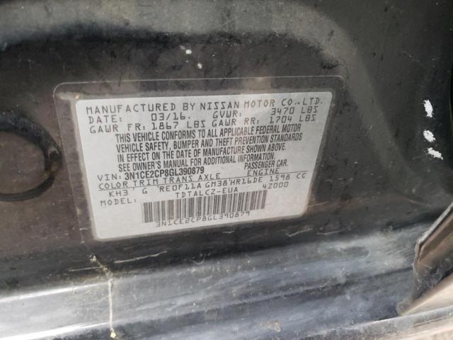 Photo 10 from auction – 2016 NISSAN VERSA NOTE with VIN 3N1CE2CP8GL390879