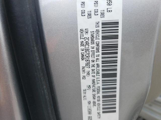 Photo 10 from auction – 2012 CHRYSLER TOWN & COU with VIN 2C4RC1BG7CR187827