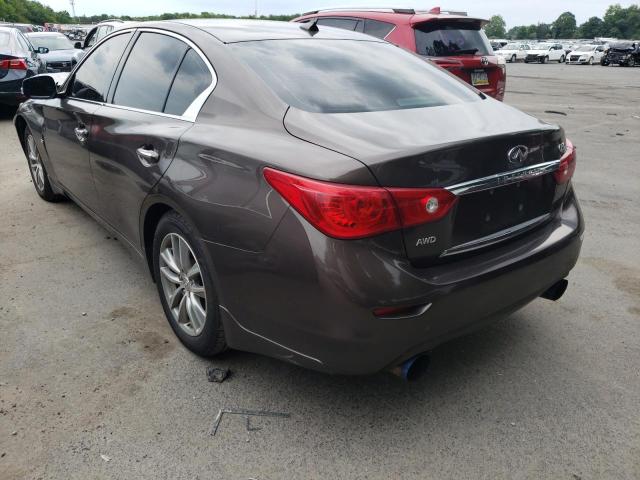 Photo 3 from auction – 2014 INFINITI Q50 BASE with VIN JN1BV7AR5EM696650