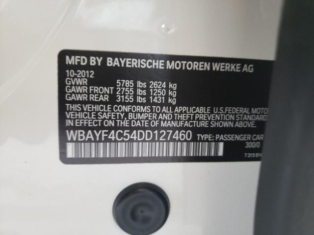Photo 10 from auction – 2013 BMW 740 LXI with VIN WBAYF4C54DD127460