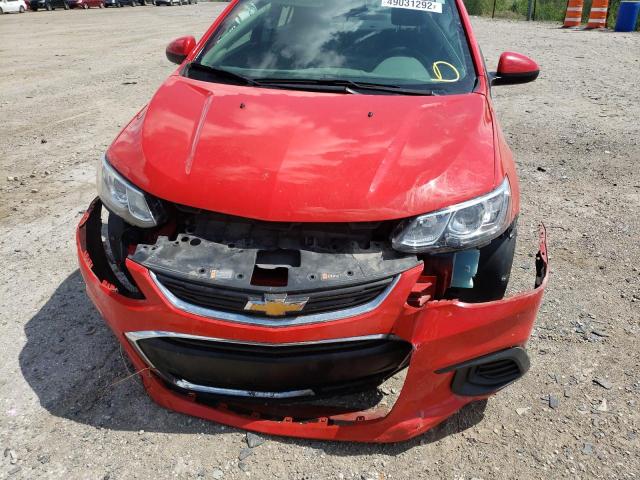 Photo 9 from auction – 2017 CHEVROLET SONIC LT with VIN 1G1JD5SH0H4133041