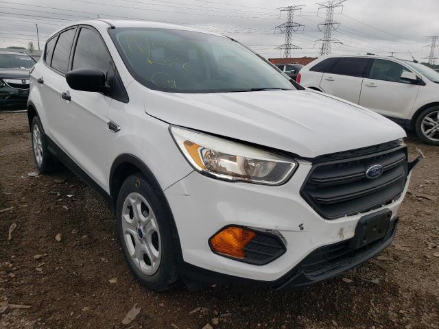 FORD ESCAPE S 2017 with VIN 1FMCU0F77HUD21409 - Photo from auction