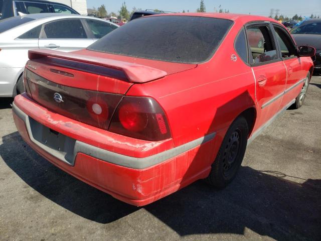 Photo 4 from auction – 2001 CHEVROLET IMPALA with VIN 2G1WF55E019349167