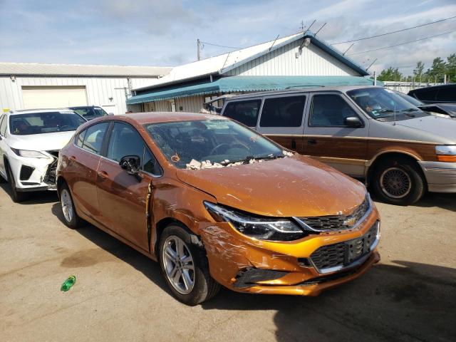 CHEVROLET CRUZE LT 2017 with VIN 3G1BE6SM6HS579800 - Photo from auction