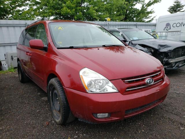 KIA SEDONA EX 2008 with VIN KNDMB233486212583 - Photo from auction