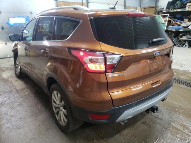 Photo 3 from auction – 2017 FORD ESCAPE TIT with VIN 1FMCU9J97HUE26240