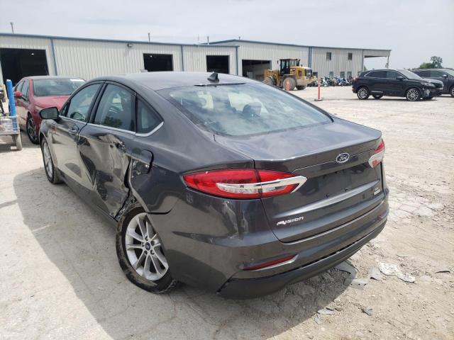 Photo 3 from auction – 2020 FORD FUSION SE with VIN 3FA6P0HD6LR191334