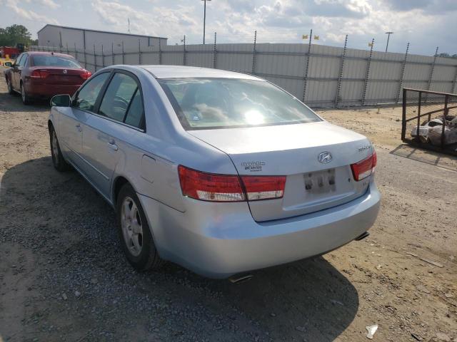 Photo 3 from auction – 2006 HYUNDAI SONATA GLS with VIN 5NPEU46F46H114950