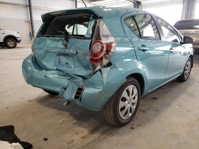 Photo 4 from auction – 2013 TOYOTA PRIUS C with VIN JTDKDTB35D1053590