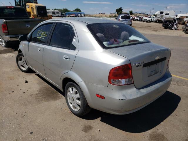 Photo 3 from auction – 2005 CHEVROLET AVEO BASE with VIN KL1TD52675B378223