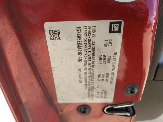 Photo 10 from auction – 2010 PONTIAC G6 with VIN 1G2ZA5EK4A4161946