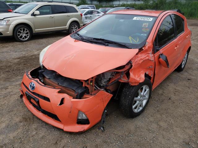 Photo 2 from auction – 2012 TOYOTA PRIUS C with VIN JTDKDTB37C1003482