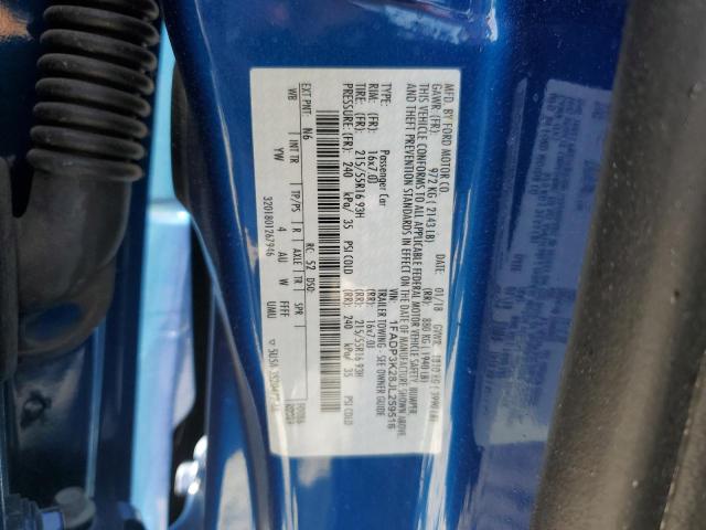 Photo 10 from auction – 2018 FORD FOCUS SE with VIN 1FADP3K28JL259516