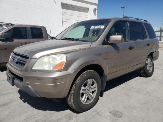 Photo 2 from auction – 2003 HONDA PILOT EXL with VIN 2HKYF18653H621712