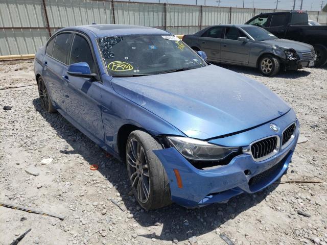 BMW 335 I 2013 with VIN WBA3A9G56DNP38228 - Photo from auction