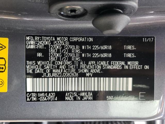 Photo 10 from auction – 2018 LEXUS NX 300H with VIN JTJBJRBZ2J2082838