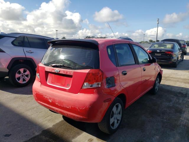 Photo 4 from auction – 2005 CHEVROLET AVEO BASE with VIN KL1TD62625B447549