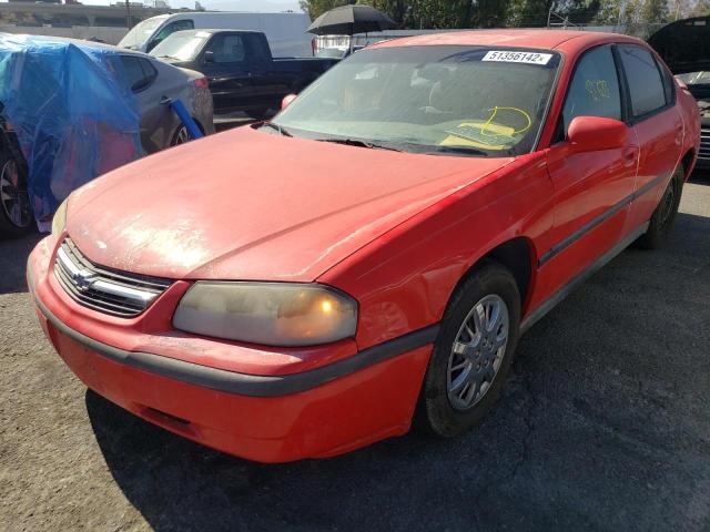 Photo 2 from auction – 2001 CHEVROLET IMPALA with VIN 2G1WF55E019349167