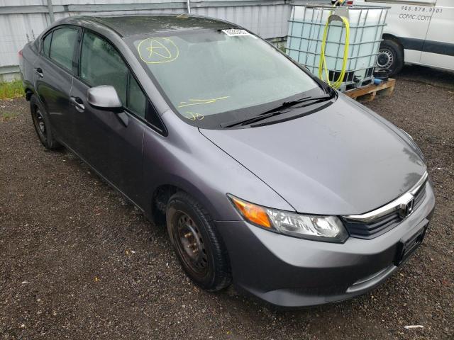 HONDA CIVIC LX 2012 with VIN 2HGFB2F42CH110429 - Photo from auction