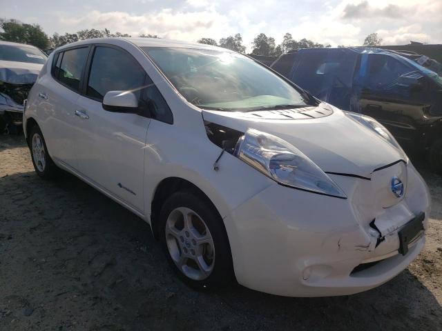 NISSAN LEAF S 2013 with VIN 1N4AZ0CP3DC405248 - Photo from auction