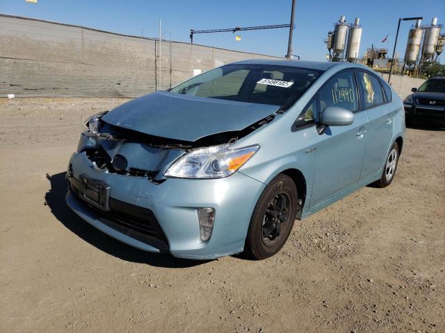 Photo 2 from auction – 2014 TOYOTA PRIUS with VIN JTDKN3DU5E1796884
