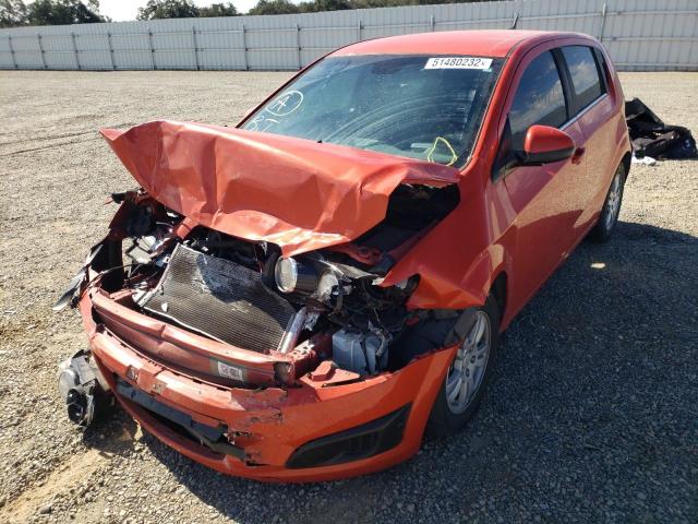 Photo 2 from auction – 2012 CHEVROLET SONIC LT with VIN 1G1JD6SB4C4160866