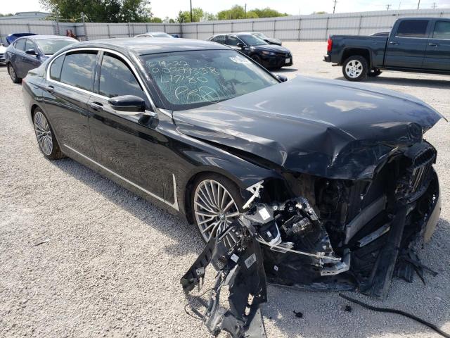 BMW 740 I 2020 with VIN WBA7T2C03LGL17180 - Photo from auction