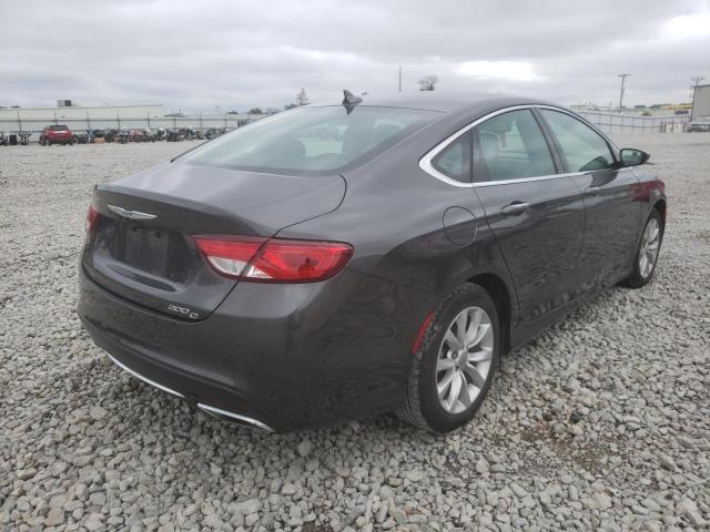 Photo 4 from auction – 2015 CHRYSLER 200 C with VIN 1C3CCCCG9FN509955