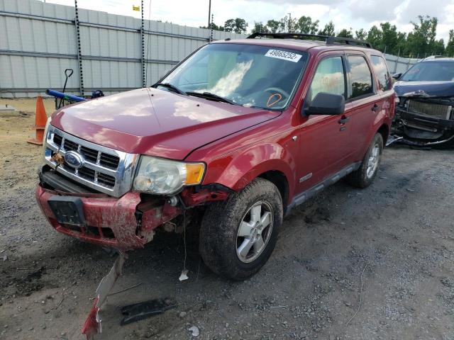 Photo 2 from auction – 2008 FORD ESCAPE XLT with VIN 1FMCU93138KA57363