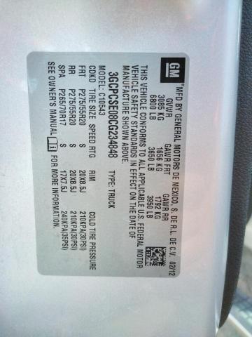Photo 10 from auction – 2012 CHEVROLET SILVERADO with VIN 3GCPCSE08CG234848