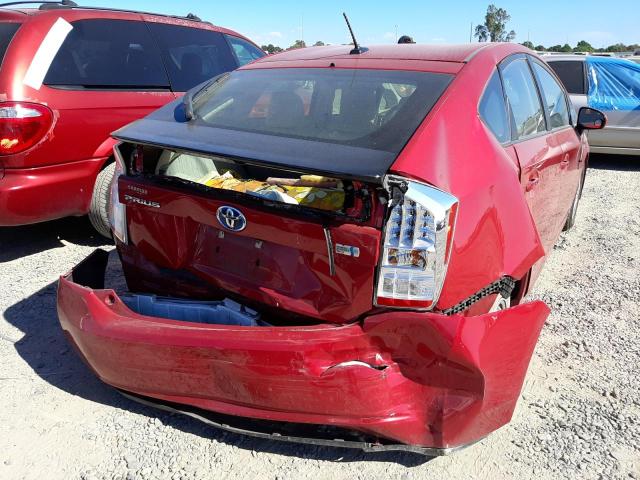 Photo 9 from auction – 2010 TOYOTA PRIUS with VIN JTDKN3DU1A0148085