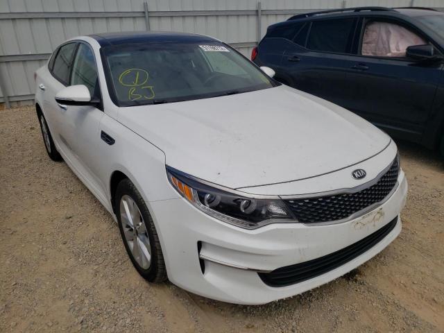 KIA OPTIMA EX 2016 with VIN 5XXGU4L37GG119527 - Photo from auction