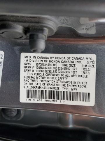 Photo 10 from auction – 2013 HONDA CR-V EX with VIN 2HKRM4H53DH688328