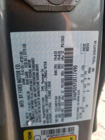 Photo 10 from auction – 2014 FORD FUSION TIT with VIN 3FA6P0D97ER117490