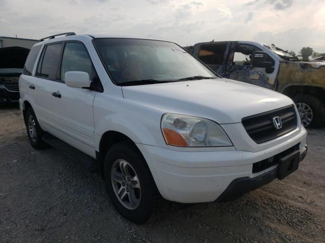 HONDA PILOT EX 2003 with VIN 2HKYF18483H559561 - Photo from auction