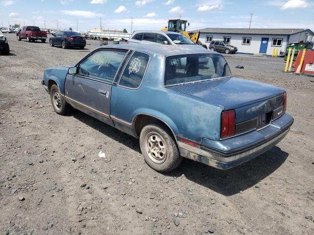 Photo 3 from auction – 1985 OLDSMOBILE CALAIS with VIN 1G3NF27U8FC053819