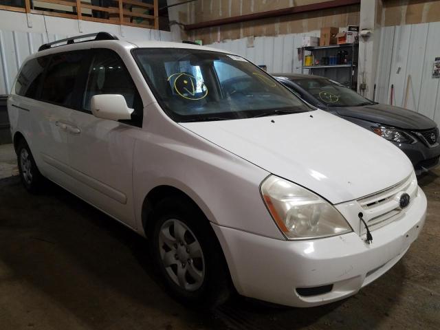 KIA SEDONA EX 2008 with VIN KNDMB233886217477 - Photo from auction