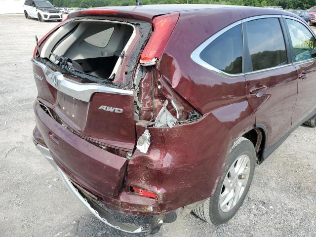 Photo 9 from auction – 2016 HONDA CR-V EX with VIN 2HKRM4H53GH614735